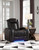 Party Time - Midnight - Power Recliner (3700313) by Ashley