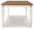 Realyn - Chipped White - Dining Extension Table (D743-45) by Ashley