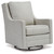 Kambria - Frost - Swivel Glider Accent Chair (A3000206) by Ashley