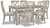 Parellen - Gray - Dining Table (D291-25) by Ashley