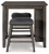 Caitbrook - Gray - Counter Height Dining Table and Bar Stools (Set of 3) (D388-113) by Ashley