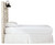 Cambeck - Whitewash - Twin Panel Headboard (B192-53) by Ashley
