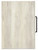Cambeck - Whitewash - Narrow Chest of Drawers (B192-11) by Ashley