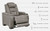 The Man-Den - Gray - Power Recliner (U8530513) by Ashley