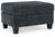 Abinger - Smoke - Ottoman (8390514) by Ashley