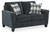 Abinger - Smoke - Loveseat (8390535) by Ashley