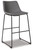 Centiar - Gray - Pub Height Bar Stool (Set of 2) (D372-830) by Ashley
