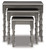 Larkendale - Metallic Gray - Accent Table (Set of 3) (A4000353) by Ashley