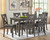 Caitbrook - Gray - Dining Table and Chairs (Set of 7) (D388-425) by Ashley