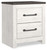Gerridan - White/Gray - Nightstand (B1190-92) by Ashley