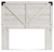 Shawburn - Whitewash - Full Crossbuck Panel Headboard (EB4121-156) by Ashley