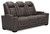 HyllMont - Gray - Power Reclining Sofa (9300315) by Ashley
