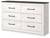 Gerridan - White/Gray - Dresser (B1190-31) by Ashley