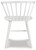 Grannen - White - Dining Chair (Set of 2) (D407-01) by Ashley