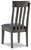 Hallanden - Two-tone Gray - Dining Chair (Set of 2) (D589-01) by Ashley