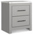 Cottonburg - Light Gray/White - Nightstand (B1192-92) by Ashley