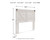 Shawburn - Whitewash - Queen Crossbuck Panel Headboard (EB4121-157) by Ashley