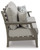 Visola - Gray - Outdoor Sofa with Cushion (P802-838) by Ashley
