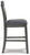 Hallanden - Two-tone Gray - Counter Height Bar Stool (Set of 2) (D589-124) by Ashley