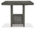 Hallanden - Gray - Counter Height Dining Extension Table (D589-42) by Ashley