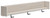 Socalle - Light Natural - Wall Mounted Coat Rack with Shelf (EA1864-151) by Ashley