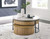 Fridley - Gray/Brown/Black - Nesting Coffee Table (Set of 2) (T964-8) by Ashley