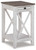 Adalane - White/Gray - Accent Table (A4000374) by Ashley