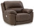 Dunleith - Chocolate - Power Recliner (U7160482) by Ashley