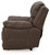 Dunleith - Chocolate - Power Recliner (U7160482) by Ashley