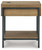 Fridley - Brown/Black - End Table (T964-3) by Ashley