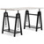 Bayflynn - White/Black - Home Office Desk (H288-44) by Ashley