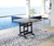 Fairen Trail - Black/Driftwood - Outdoor Counter Height Dining Table (P211-632) by Ashley