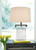 Fentonley - Clear/Antique Black - Table Lamp (L430724) by Ashley