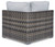 Harbor Court - Gray - Corner with Cushion (Set of 2) (P459-877) by Ashley