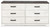Shawburn - Whitewash/Charcoal Gray - Dresser (EB4121-231) by Ashley