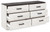 Shawburn - Whitewash/Charcoal Gray - Dresser (EB4121-231) by Ashley