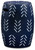 Genemore - Navy/White - Stool (A3000623) by Ashley