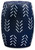 Genemore - Navy/White - Stool (A3000623) by Ashley