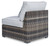 Harbor Court - Gray - Armless Chair with Cushion (Set of 2) (P459-846) by Ashley