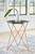 Engelton - Green/Gold - Accent Table (A4000526) by Ashley