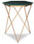 Engelton - Green/Gold - Accent Table (A4000526) by Ashley