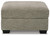Creswell - Stone - Ottoman With Storage (1530511) by Ashley