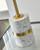 Maywick - White/Brass Finish - Table Lamp (L235674) by Ashley