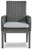 Elite Park - Gray - Arm Chair with Cushion (Set of 2) (P518-601A) by Ashley