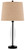 Travisburg - Clear/Black - Table Lamp (Set of 2) (L430814) by Ashley