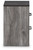 Bronyan - Dark Gray - Nightstand (B1290-92) by Ashley