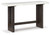 Burkhaus - White/Dark Brown - Sofa Table (T779-4) by Ashley