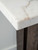 Burkhaus - White/Dark Brown - Sofa Table (T779-4) by Ashley