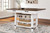 Valebeck - White/Brown - Counter Height Dining Table (D546-32) by Ashley