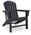 Sundown Treasure - Black - Adirondack Chair (P008-898) by Ashley